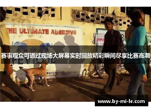 赛事观众可通过现场大屏幕实时回放精彩瞬间尽享比赛高潮